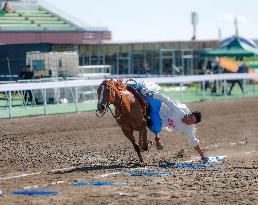 (SP)CHINA-XINJIANG-ZHAOSU-NATIONAL TRADITIONAL GAMES OF ETHNIC MINORITIES-EQUESTRIAN (CN)