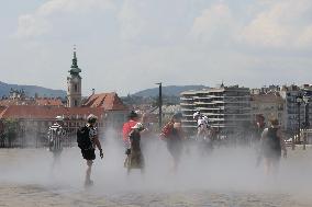 HUNGARY-BUDAPEST-HEAT WAVE