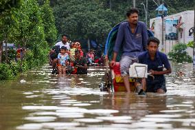 Waterlogging In Dhaka