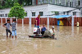 Waterlogging In Dhaka