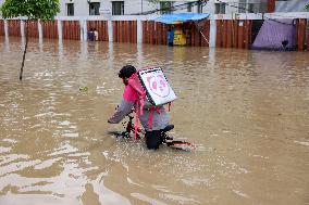 Waterlogging In Dhaka