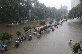 Heavy Monsoon Rain In Bangladesh