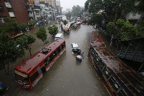 Heavy Monsoon Rain In Bangladesh