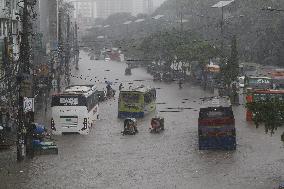 Heavy Monsoon Rain In Bangladesh