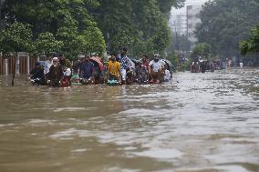 Heavy Monsoon Rain In Bangladesh