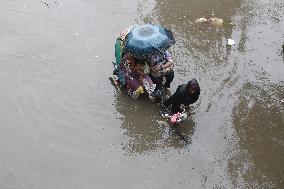 Heavy Monsoon Rain In Bangladesh