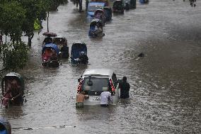 Heavy Monsoon Rain In Bangladesh