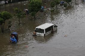 Heavy Monsoon Rain In Bangladesh