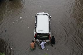 Heavy Monsoon Rain In Bangladesh