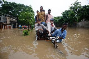 Heavy Monsoon Rain In Bangladesh