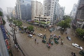 Heavy Monsoon Rain In Bangladesh