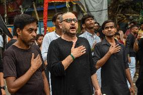 Alam Procession On Fifth Day Of Muharram Observation In India.