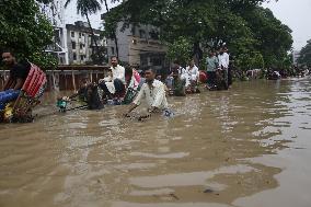 Heavy Monsoon Rain In Bangladesh