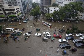 Heavy Monsoon Rain In Bangladesh