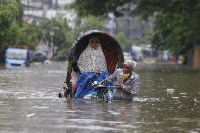 Heavy Monsoon Rain In Bangladesh