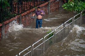 Waterlogged In Dhaka