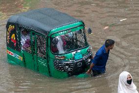 Waterlogged In Dhaka