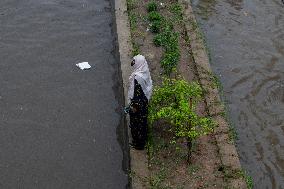 Waterlogged In Dhaka