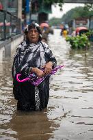 Waterlogged In Dhaka