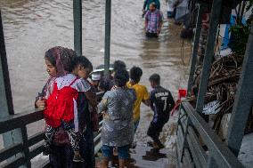 Waterlogged In Dhaka