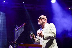 Mario Biondir Performs At The Pistoia Blues