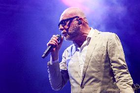 Mario Biondir Performs At The Pistoia Blues