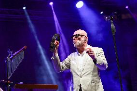 Mario Biondir Performs At The Pistoia Blues