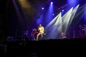 Mario Biondir Performs At The Pistoia Blues