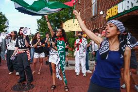 Pro-Palestine Protest During NATO Summit In Washington D.C.