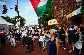 Pro-Palestine Protest During NATO Summit In Washington D.C.