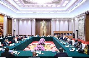 CHINA-BEIJING-DING XUEXIANG-FOREIGN GUESTS-MEETING (CN)