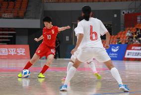 (SP)CHINA-LANZHOU-FOOTBALL-WOMEN'S FUTSAL INTERNATIONAL TOURNAMENT (CN)