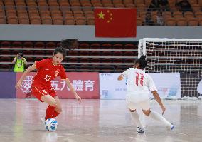 (SP)CHINA-LANZHOU-FOOTBALL-WOMEN'S FUTSAL INTERNATIONAL TOURNAMENT (CN)