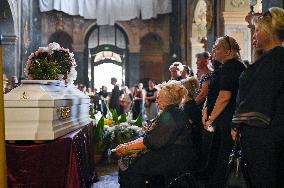 Funeral of Ohmatdyt doctor killed by Russian missile strike in Lviv