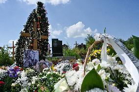 Funeral of Ohmatdyt doctor killed by Russian missile strike in Lviv