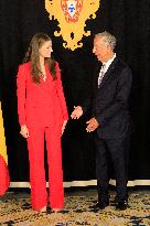 Princess Leonor Meets With Portuguese President - Lisbon