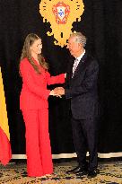 Princess Leonor Meets With Portuguese President - Lisbon