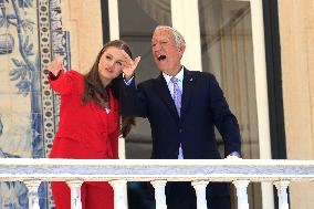 Princess Leonor Meets With Portuguese President - Lisbon