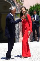 Princess Leonor Meets With Portuguese President - Lisbon