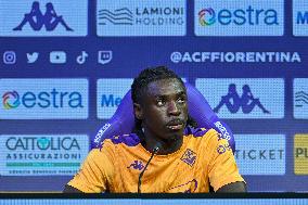 Other - Presentation of ACF Fiorentina's new player Mouse Kean