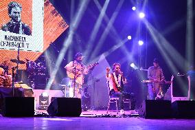 Indian Singer Nachiketa Chakraborty Performs In Dhaka.