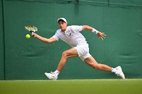Wimbledon - Theo Papamalis Juniors Quarter-Final