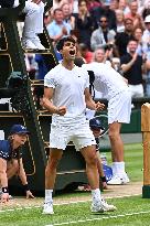 Wimbledon - Alcaraz v Medvedev Semi-Final