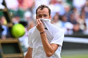 Wimbledon - Alcaraz v Medvedev Semi-Final