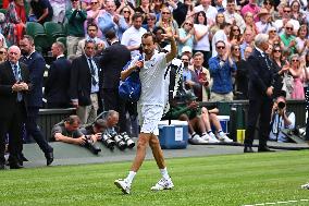 Wimbledon - Alcaraz v Medvedev Semi-Final