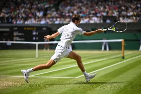 Wimbledon - Alcaraz v Medvedev Semi-Final