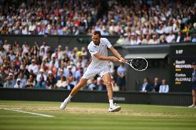 Wimbledon - Alcaraz v Medvedev Semi-Final