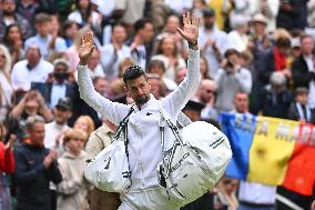 Wimbledon - Djokovic v Musetti Semi-Final