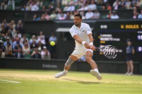 Wimbledon - Djokovic v Musetti Semi-Final