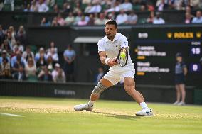 Wimbledon - Djokovic v Musetti Semi-Final